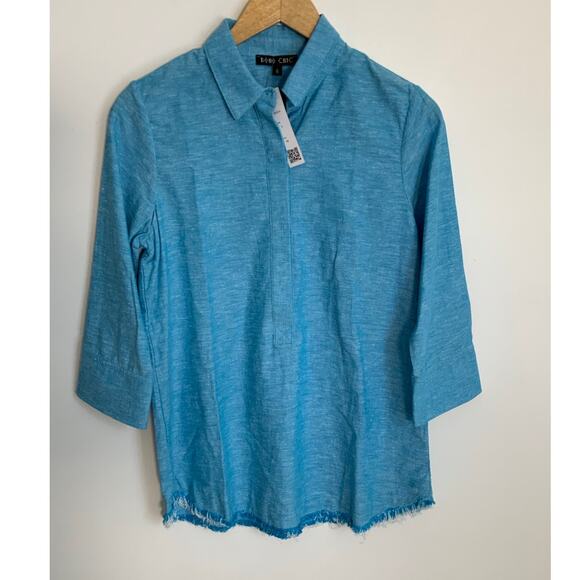 Boho‎ Chic NWT Popover top size small - Picture 1 of 6